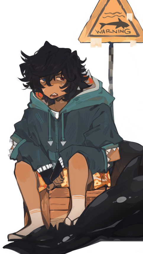 Sittin' Illustration